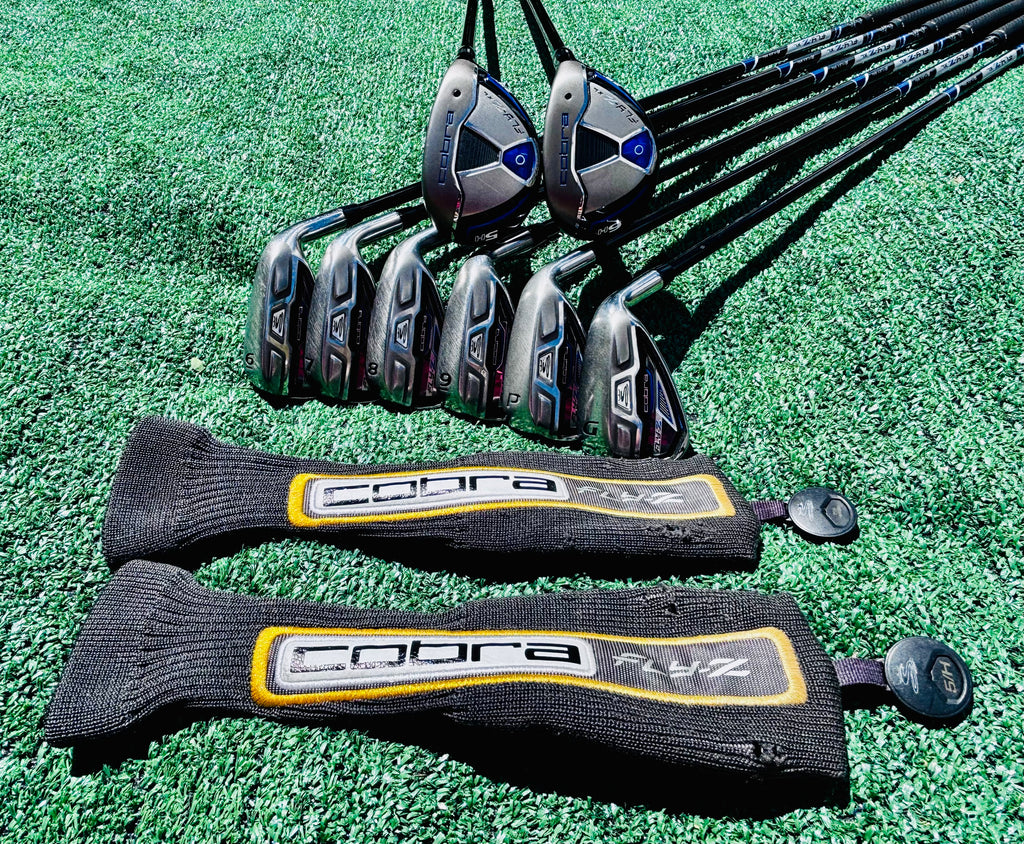 Cobra Fly-Z XL Hybrid Combo Iron Set (8 Clubs) - Full Matching Graphite