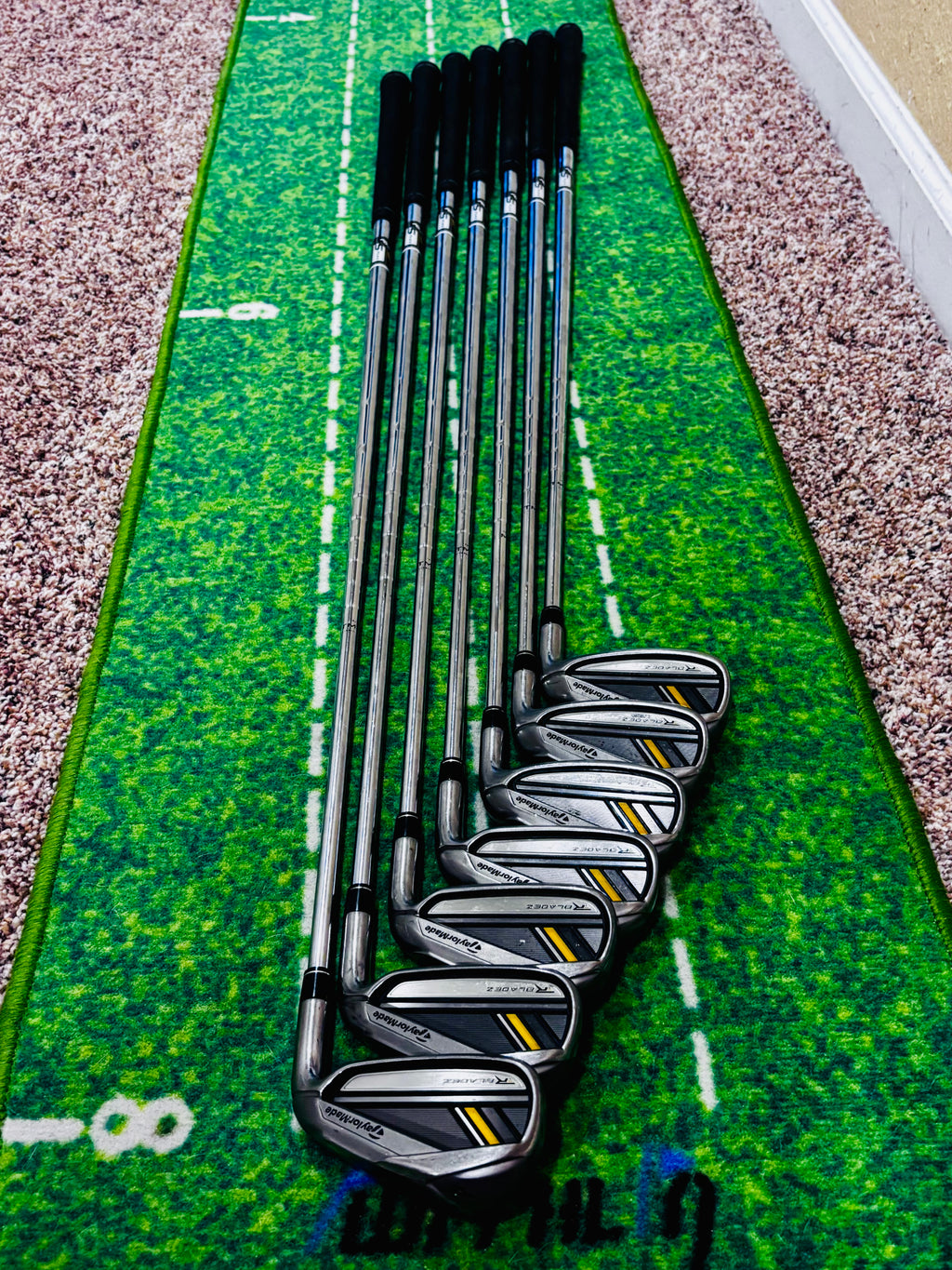 TaylorMade RocketBladez Iron Set 4-PW Stiff Flex Steel - Solid Set!