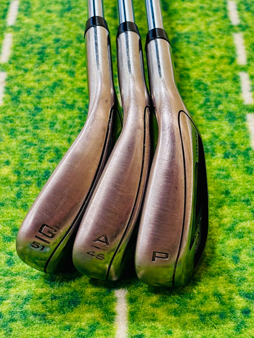 Callaway Rogue ST Max 3-Wedge Set - P / A46 / G51 - Project X Rifle 6.0 - Winn Dri-Tac Grips