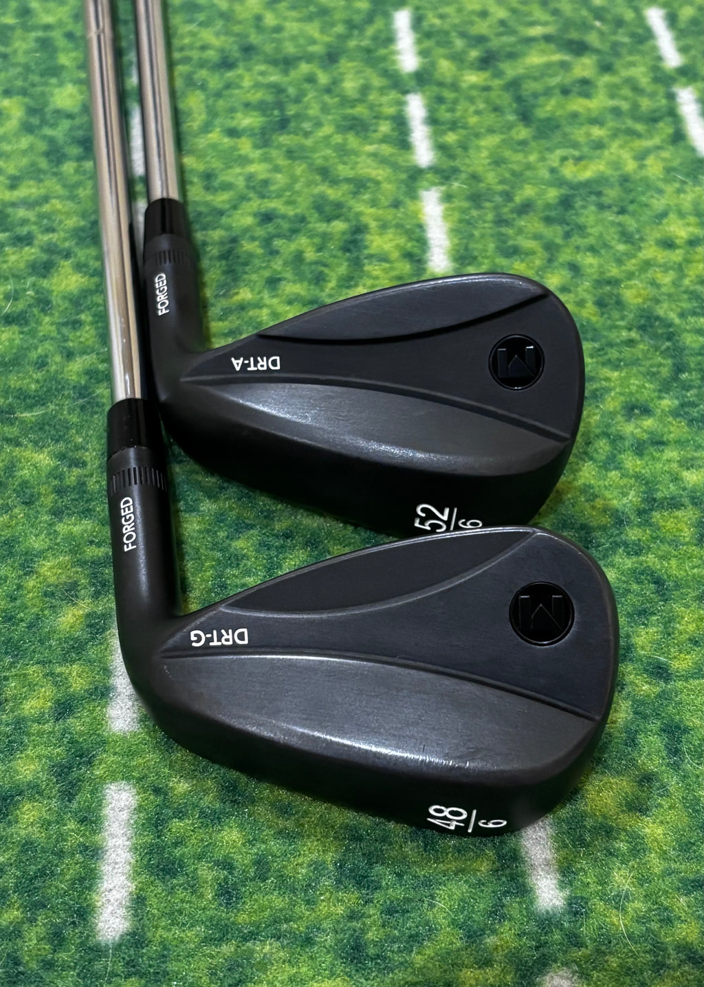 Premium Forged Black Wedge Set (48° & 52°) - Maltby DBM Mint