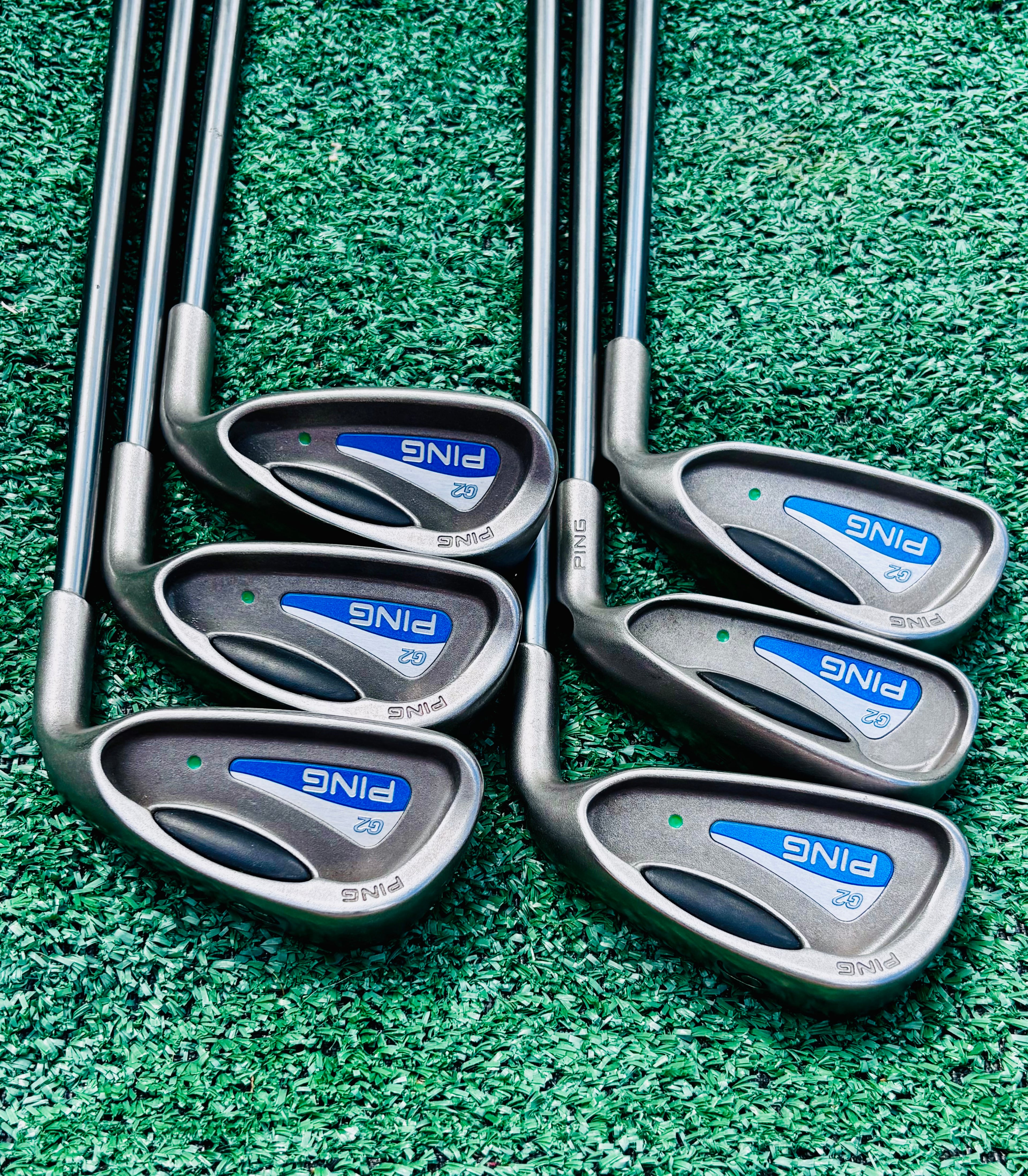 Ping G2 Forgiving Iron Set (Green Dot) - Premium Graphite & Brand New Grips
