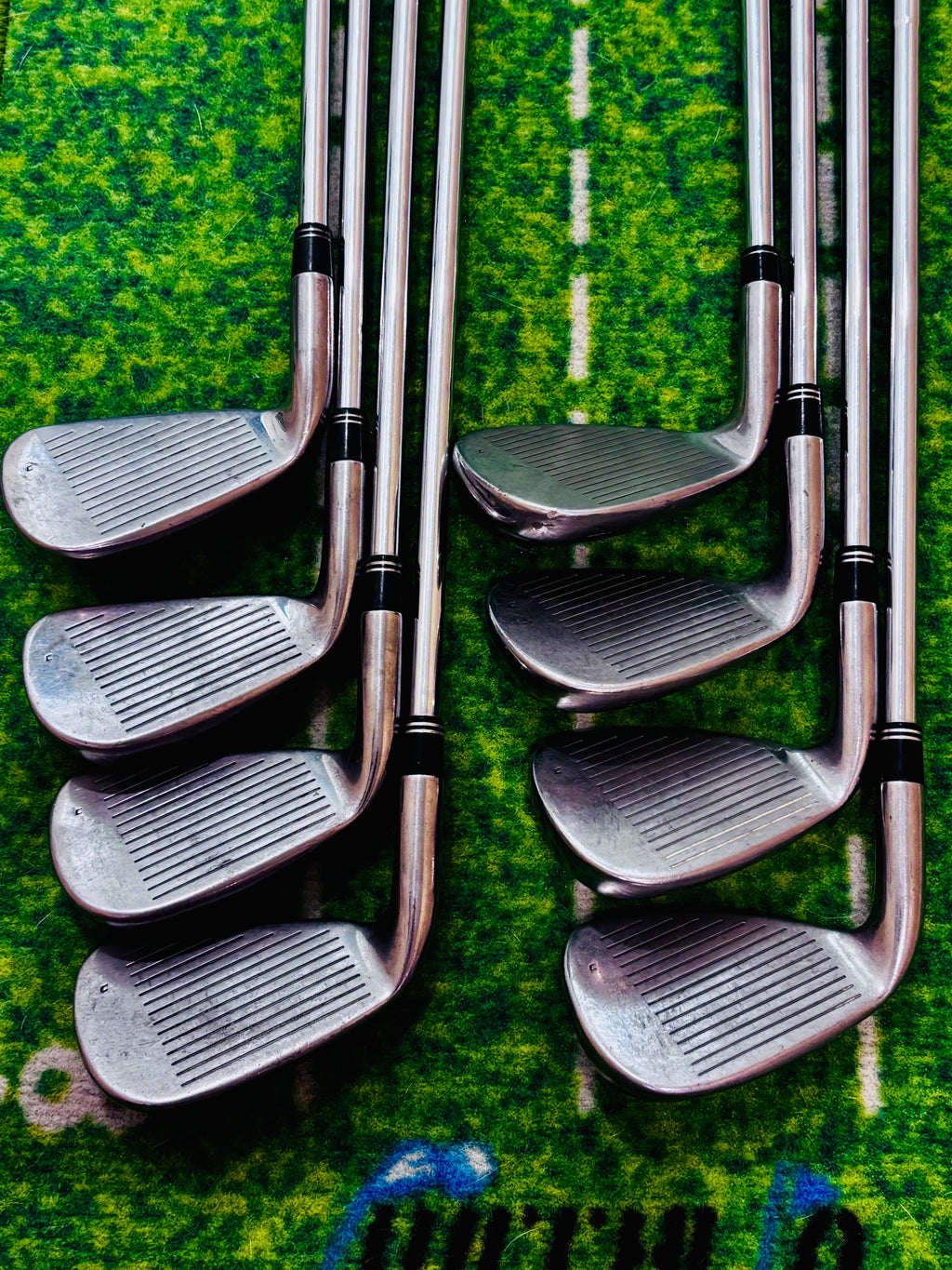 TaylorMade Burner Plus 8-Iron Set 4-PW + AW - Steel Shafts - Good Used Condition