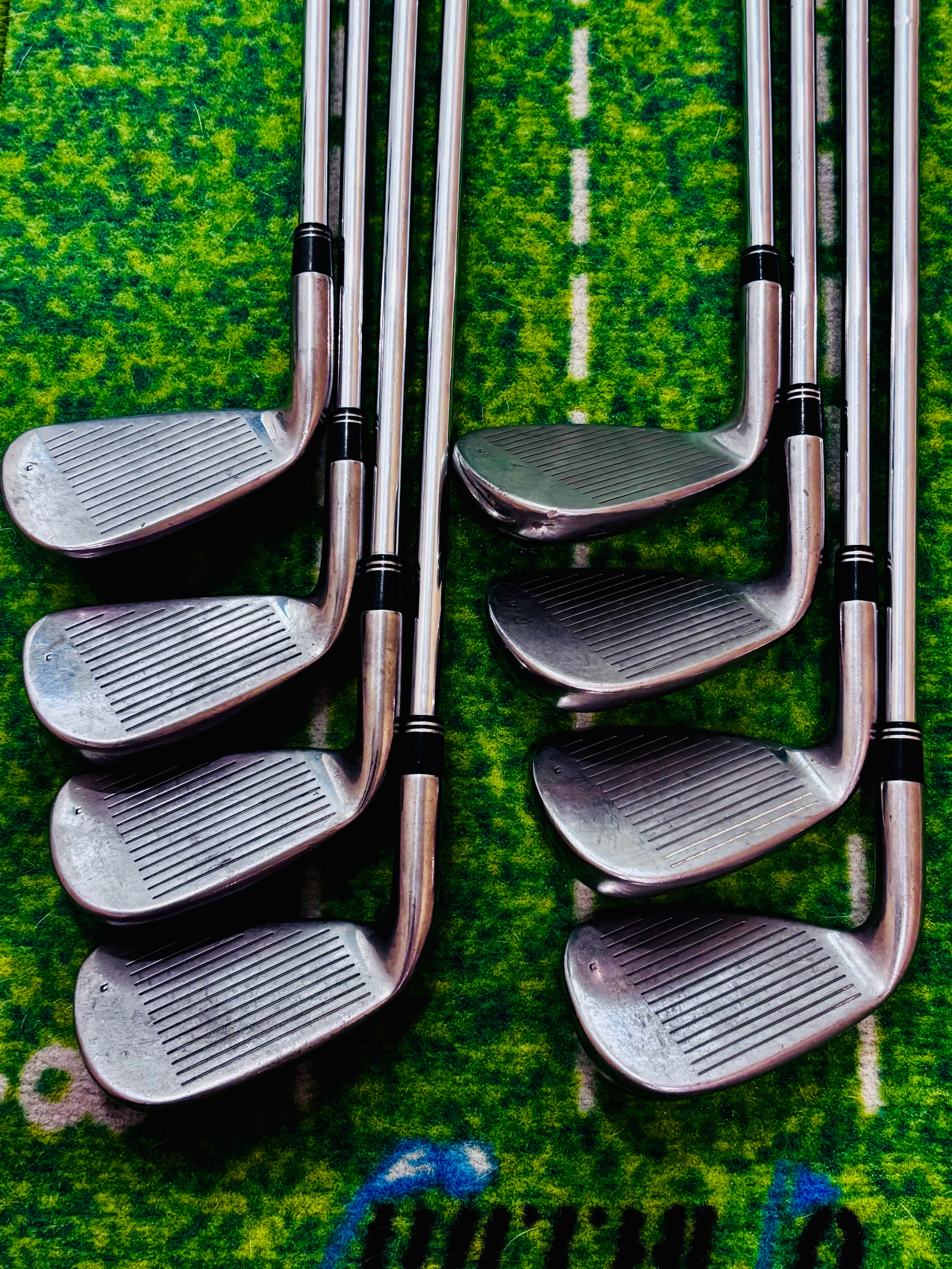 TaylorMade Burner Plus 8-Iron Set 4-PW + AW - Steel Shafts - Good Used Condition