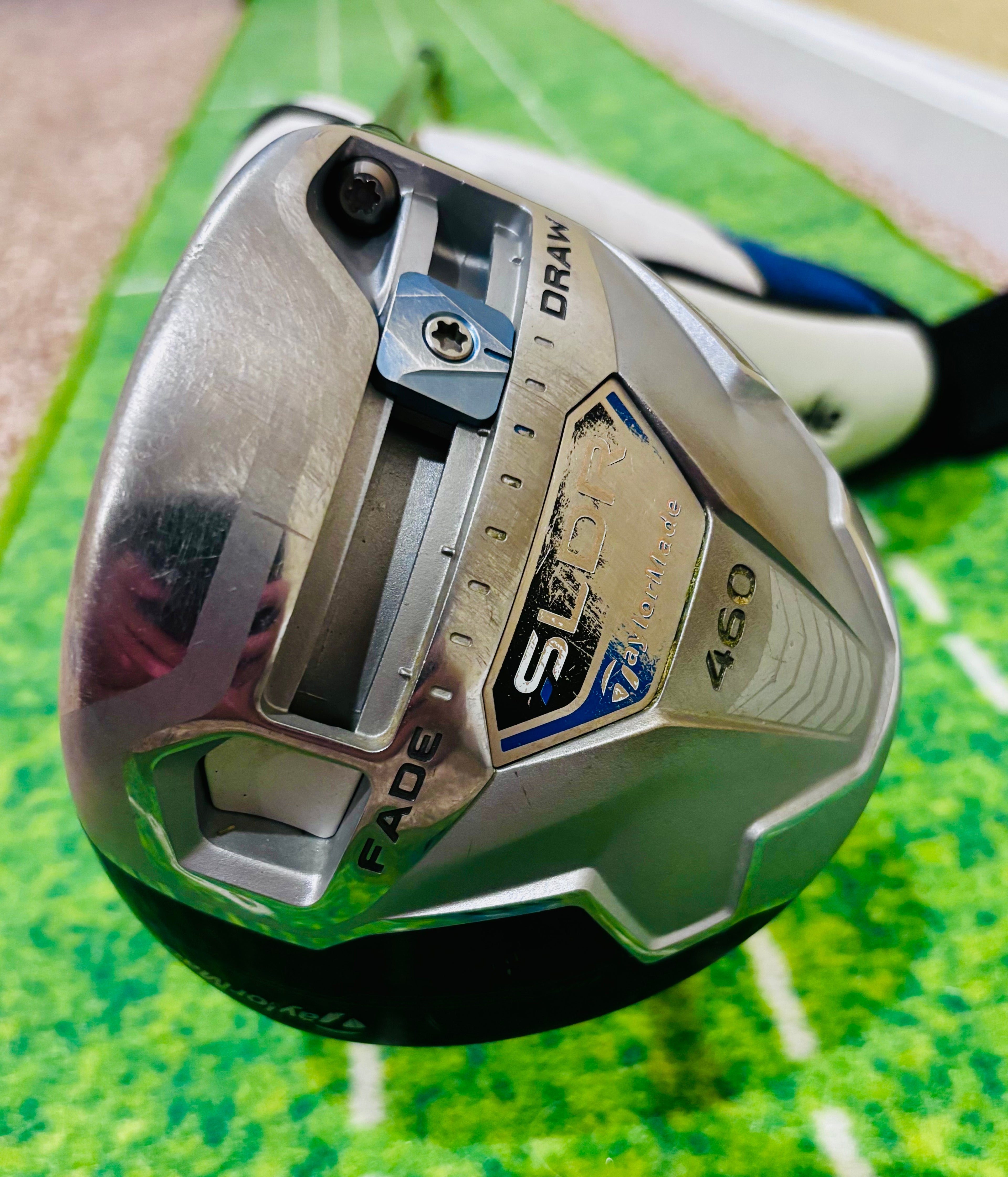 TaylorMade SLDR 460 Driver 9.5° Regular Flex Fujikura Speeder w/ Headcover