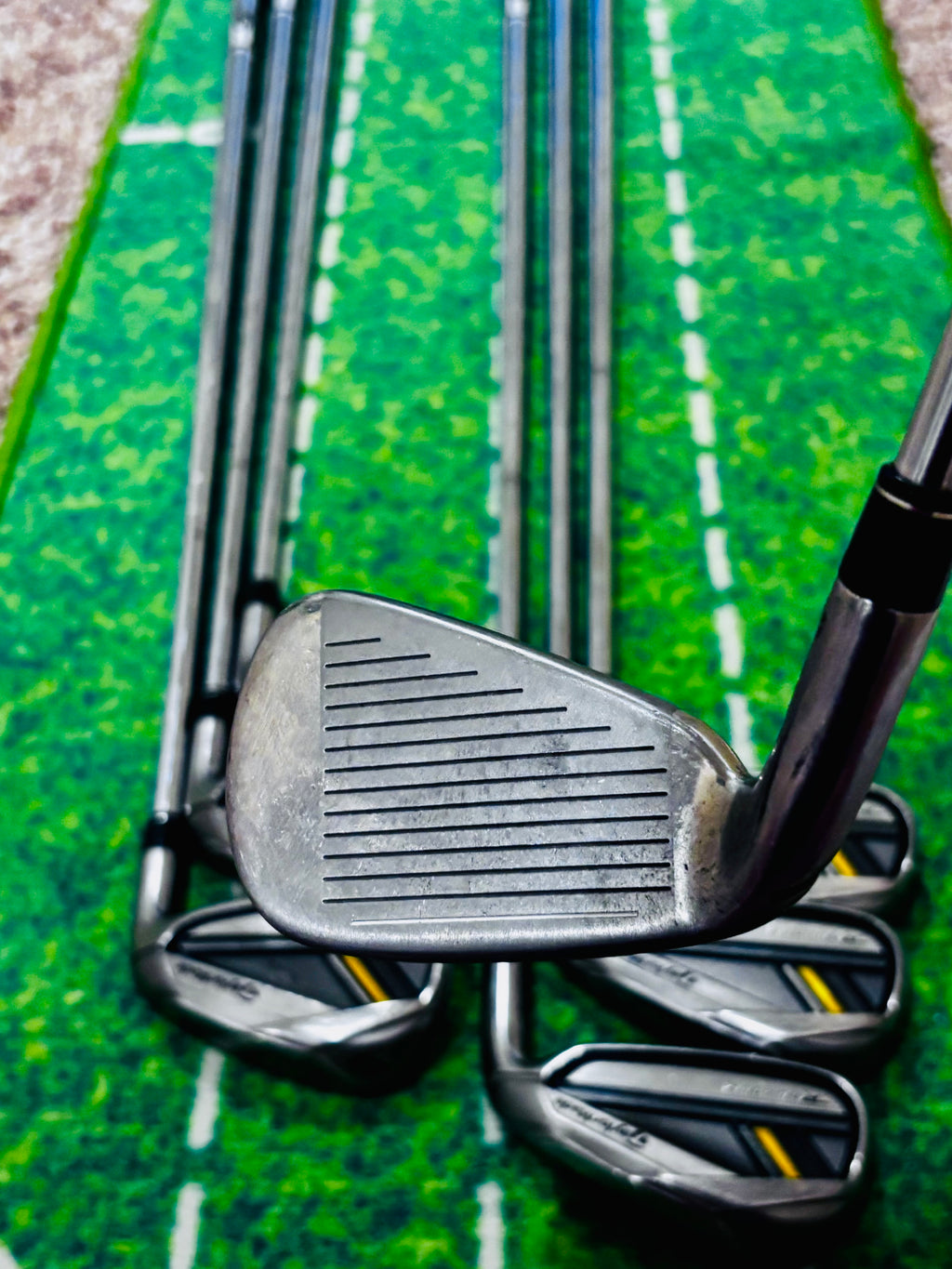 TaylorMade RocketBladez Iron Set 4-PW Stiff Flex Steel - Solid Set!