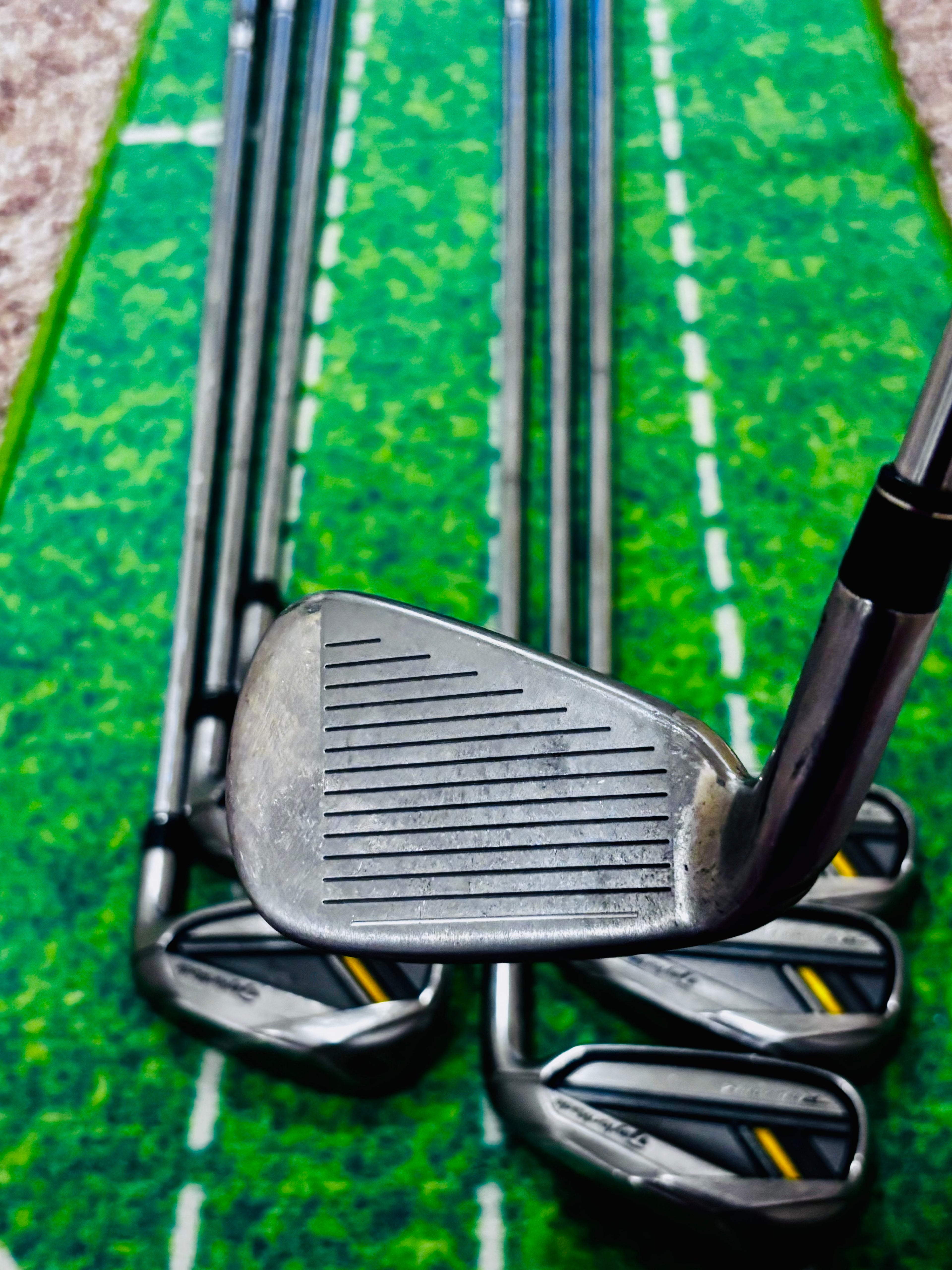 TaylorMade RocketBladez Iron Set 4-PW Stiff Flex Steel - Solid Set!