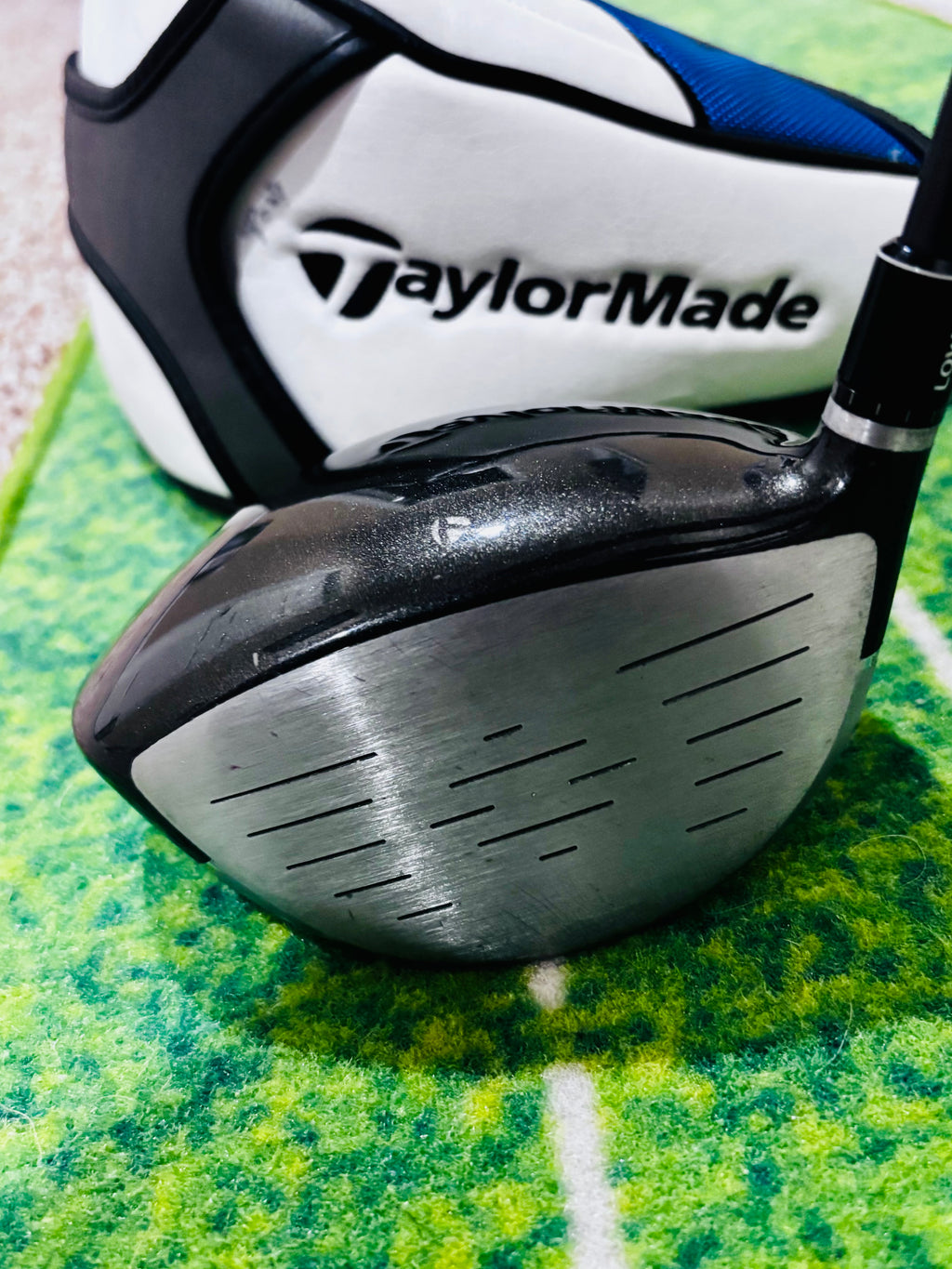 TaylorMade SLDR 460 Driver 9.5° Regular Flex Fujikura Speeder w/ Headcover