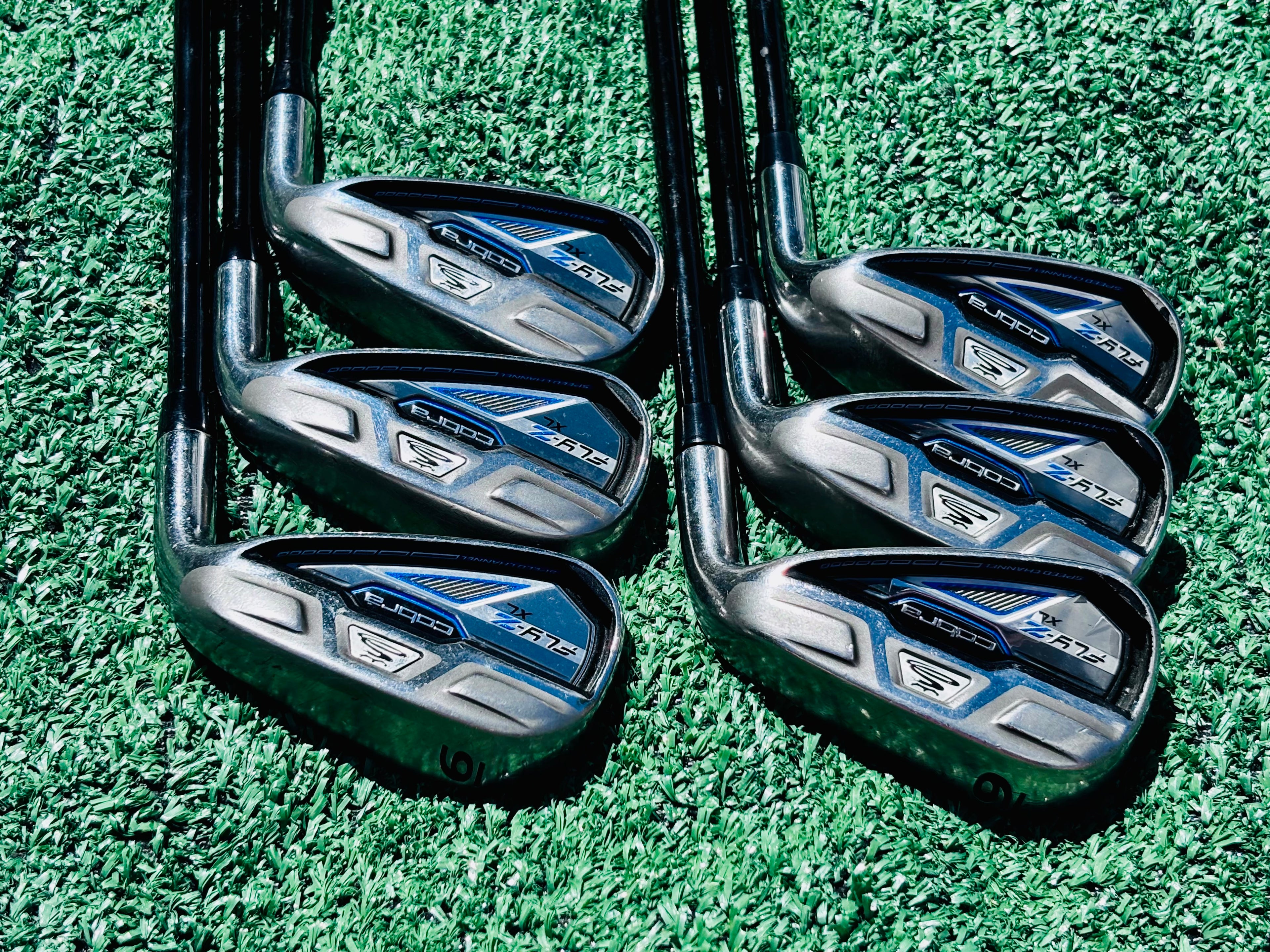 Cobra Fly-Z XL Hybrid Combo Iron Set (8 Clubs) - Full Matching Graphite