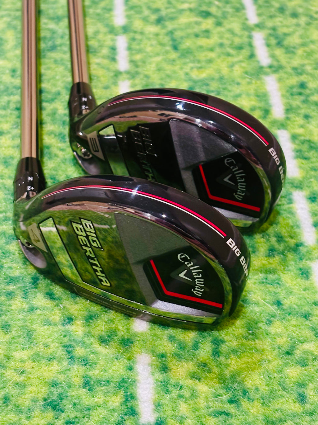 Callaway 2023 Big Bertha Hybrid Set (3H & 4H) • Regular Flex • Upgraded Grips