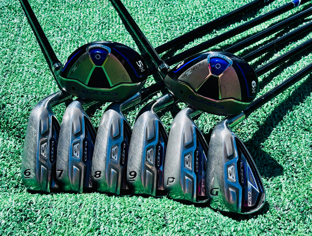 Cobra Fly-Z XL Hybrid Combo Iron Set (8 Clubs) - Full Matching Graphite