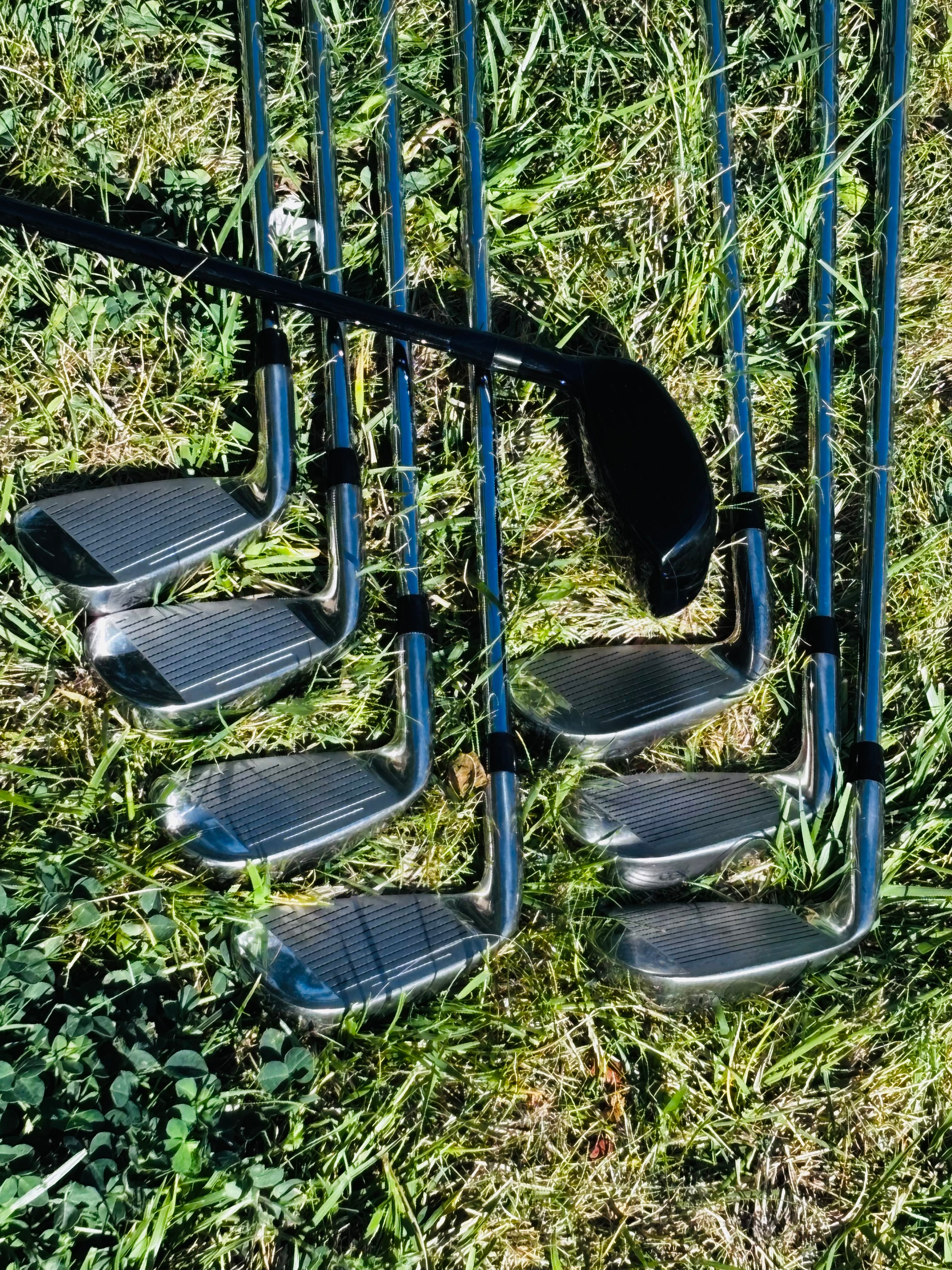 Lazrus 4-PW Iron Set + Matching 27° HB - Excellent Condition, New Grips