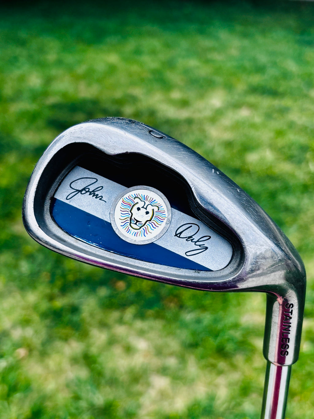 John Daly Signature Pitching Wedge - Stainless Steel