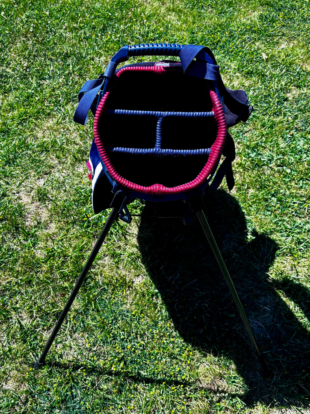 Sun Mountain 3.5 LS 4-Way Golf Stand Bag (Navy/White/Red USA)