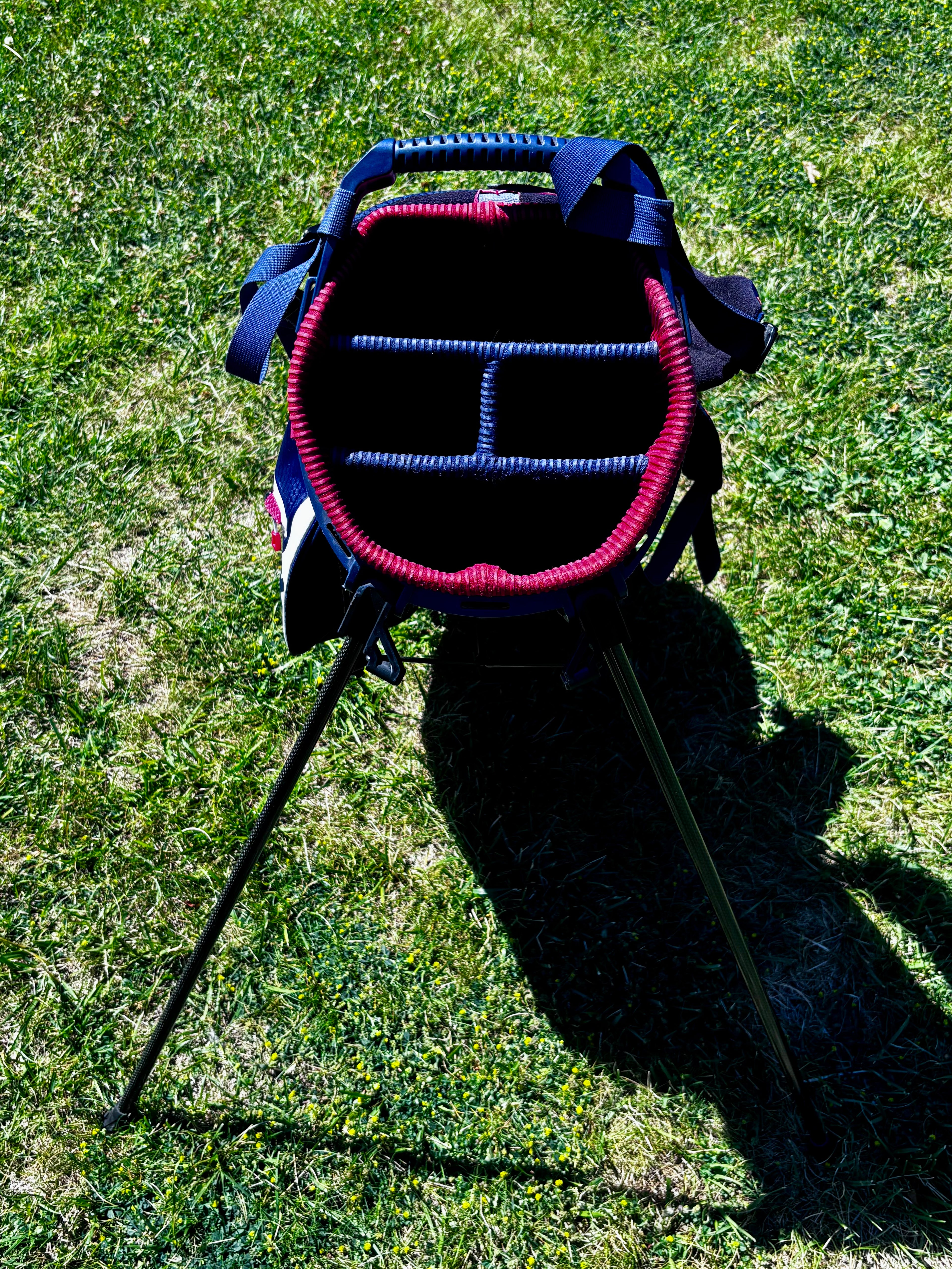 Sun Mountain 3.5 LS 4-Way Golf Stand Bag (Navy/White/Red USA)