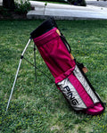 PING Hoofer Stand Golf Bag Red/Gray - 4-Way Carry Bag