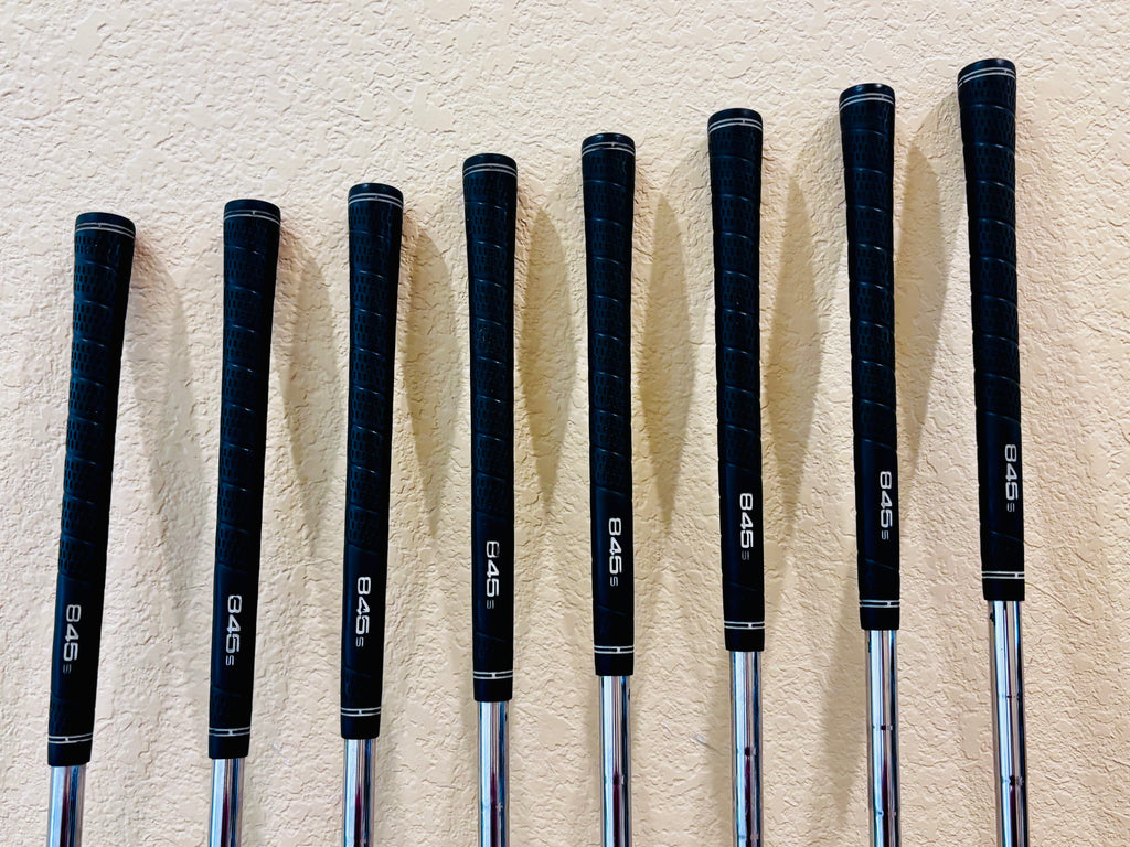 Tommy Armour 845s Plus Oversize Cavity Back Iron Set 3-PW - Steel Shafts - Original Grips
