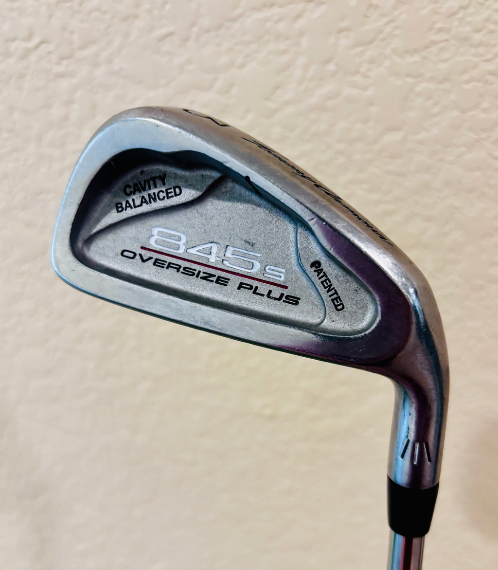Tommy Armour 845s Plus Oversize Cavity Back Iron Set 3-PW - Steel Shafts - Original Grips