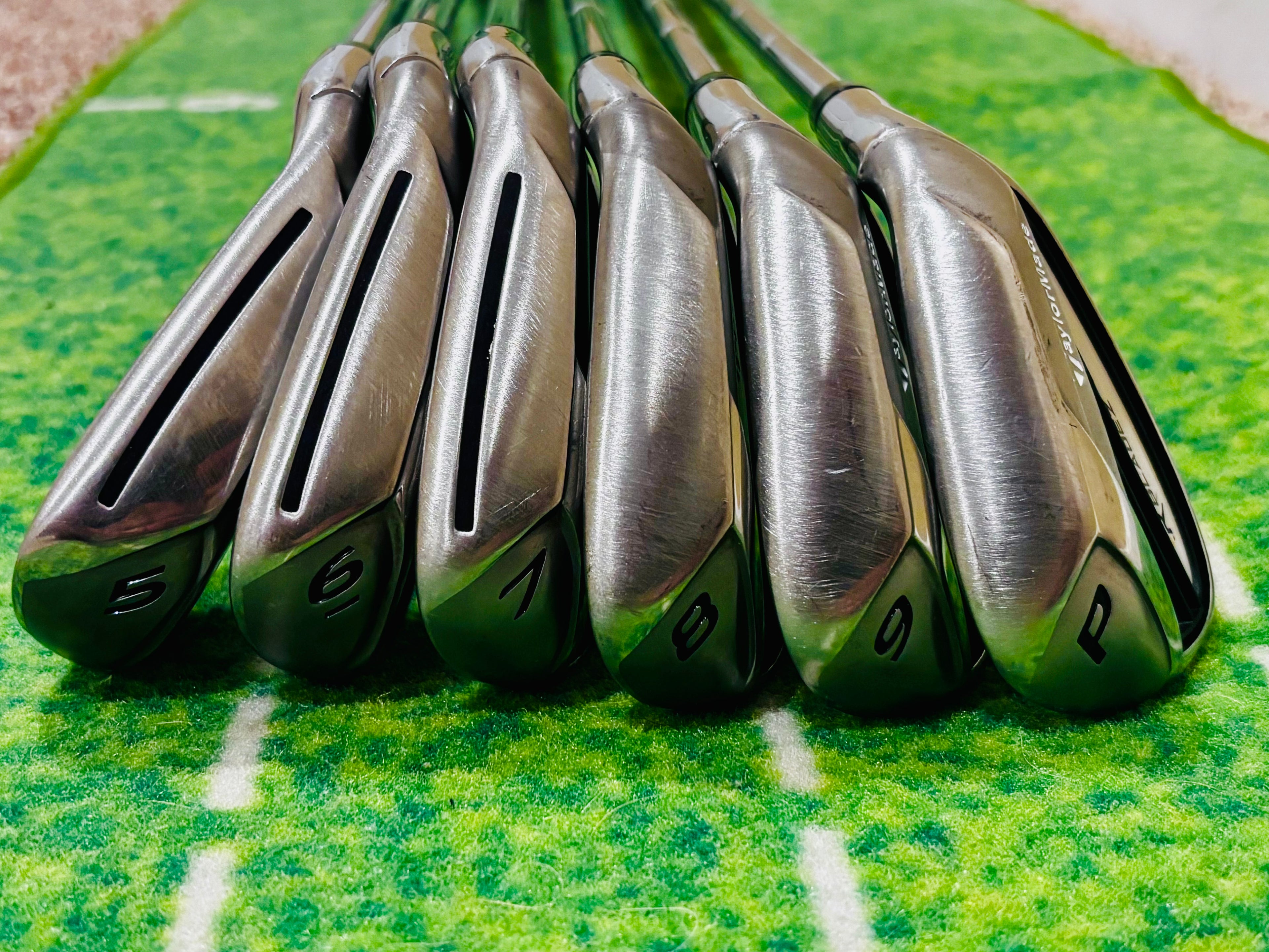 TaylorMade RocketBladez RBladeZ Iron Set 5-PW - RocketFuel Stiff Steel - Excellent Condition