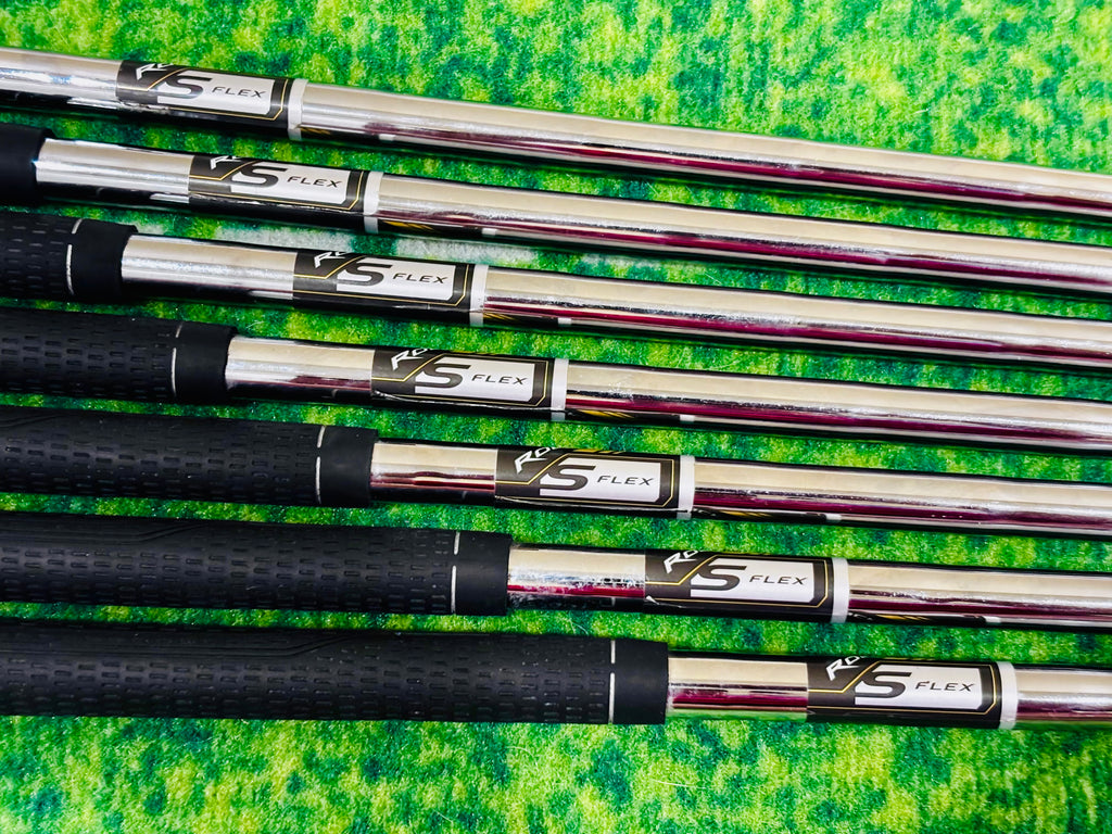 TaylorMade RocketBladez Iron Set 4-PW Stiff Flex Steel - Solid Set!