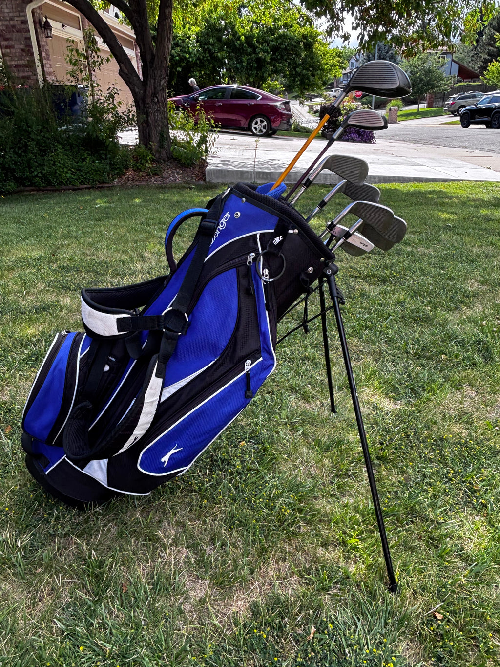 Premium Titleist Complete Golf Club Set & Slazenger Stand Bag - Men's RH