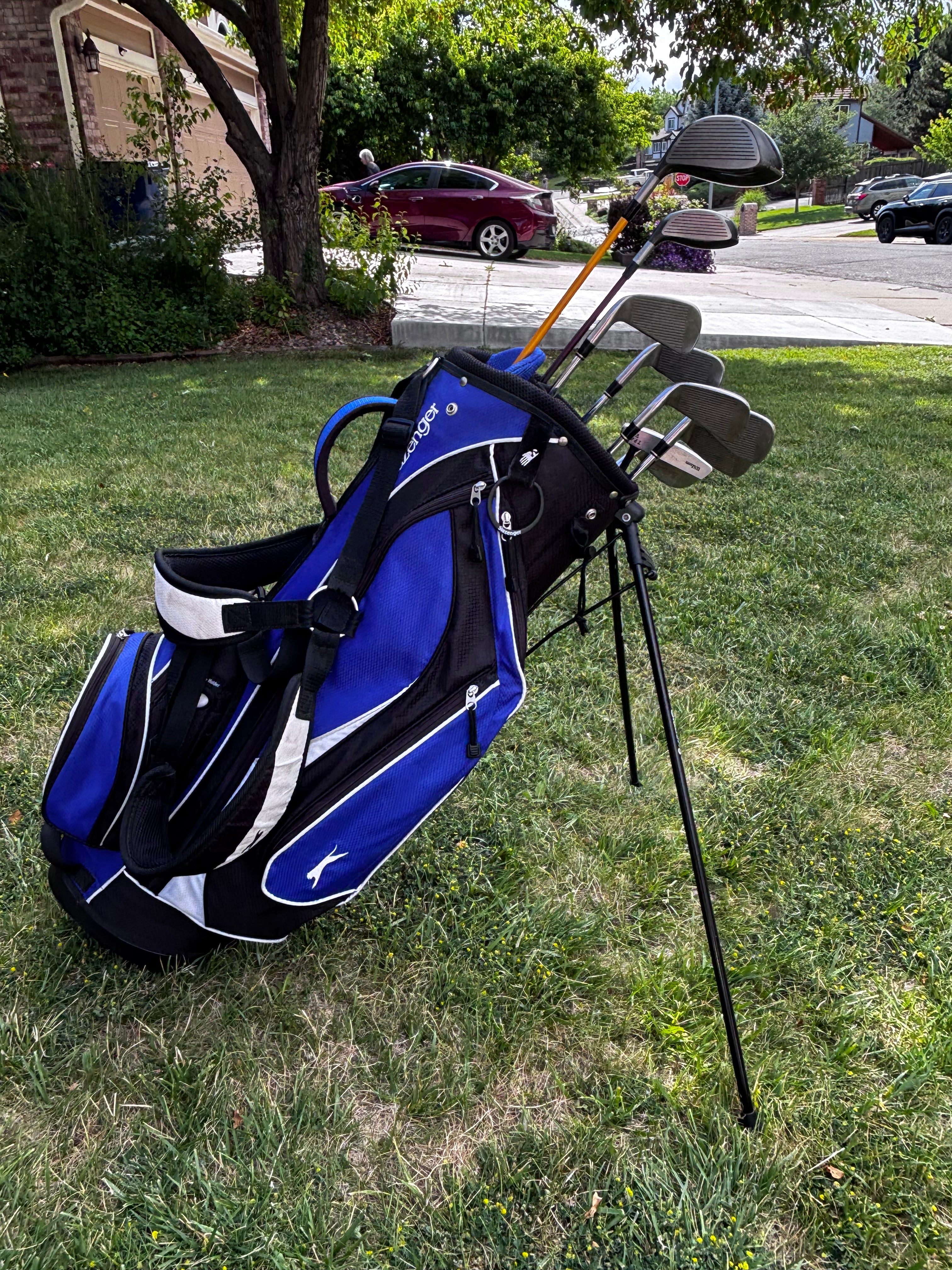Premium Titleist Complete Golf Club Set & Slazenger Stand Bag - Men's RH