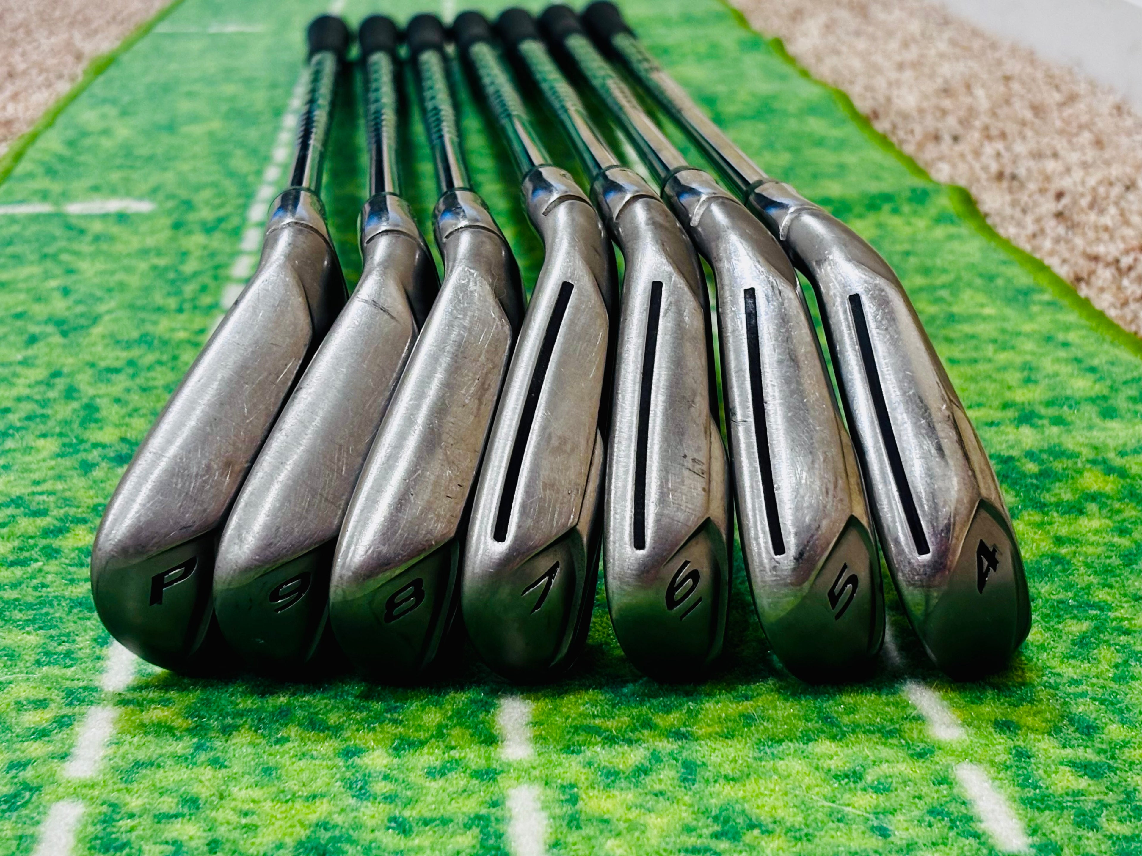 TaylorMade RocketBladez Iron Set 4-PW Stiff Flex Steel - Solid Set!