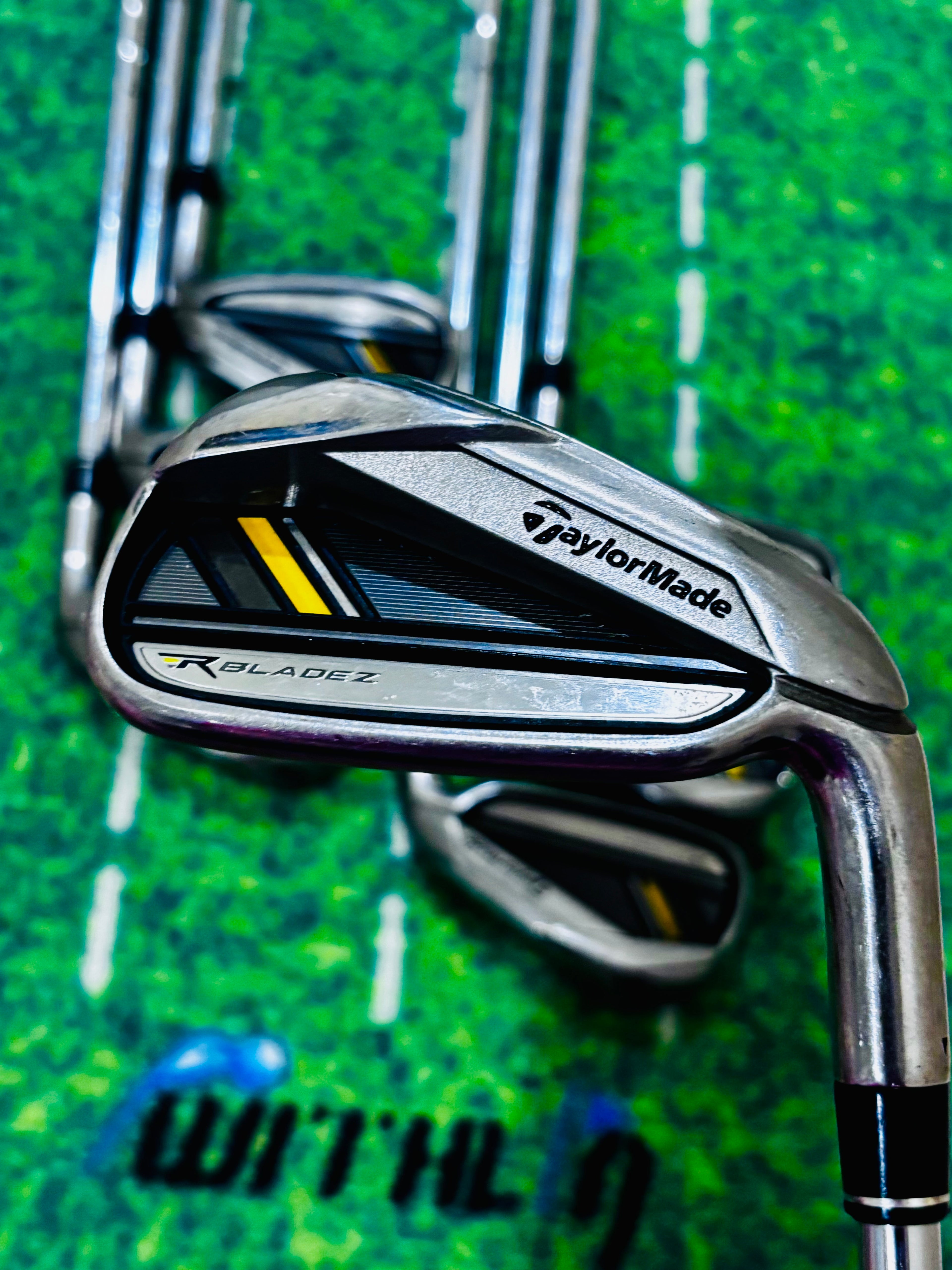 TaylorMade RocketBladez Iron Set 4-PW Stiff Flex Steel - Solid Set!