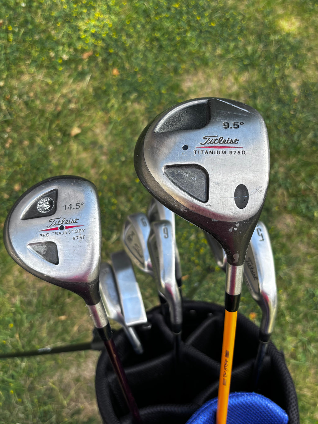 Premium Titleist Complete Golf Club Set & Slazenger Stand Bag - Men's RH