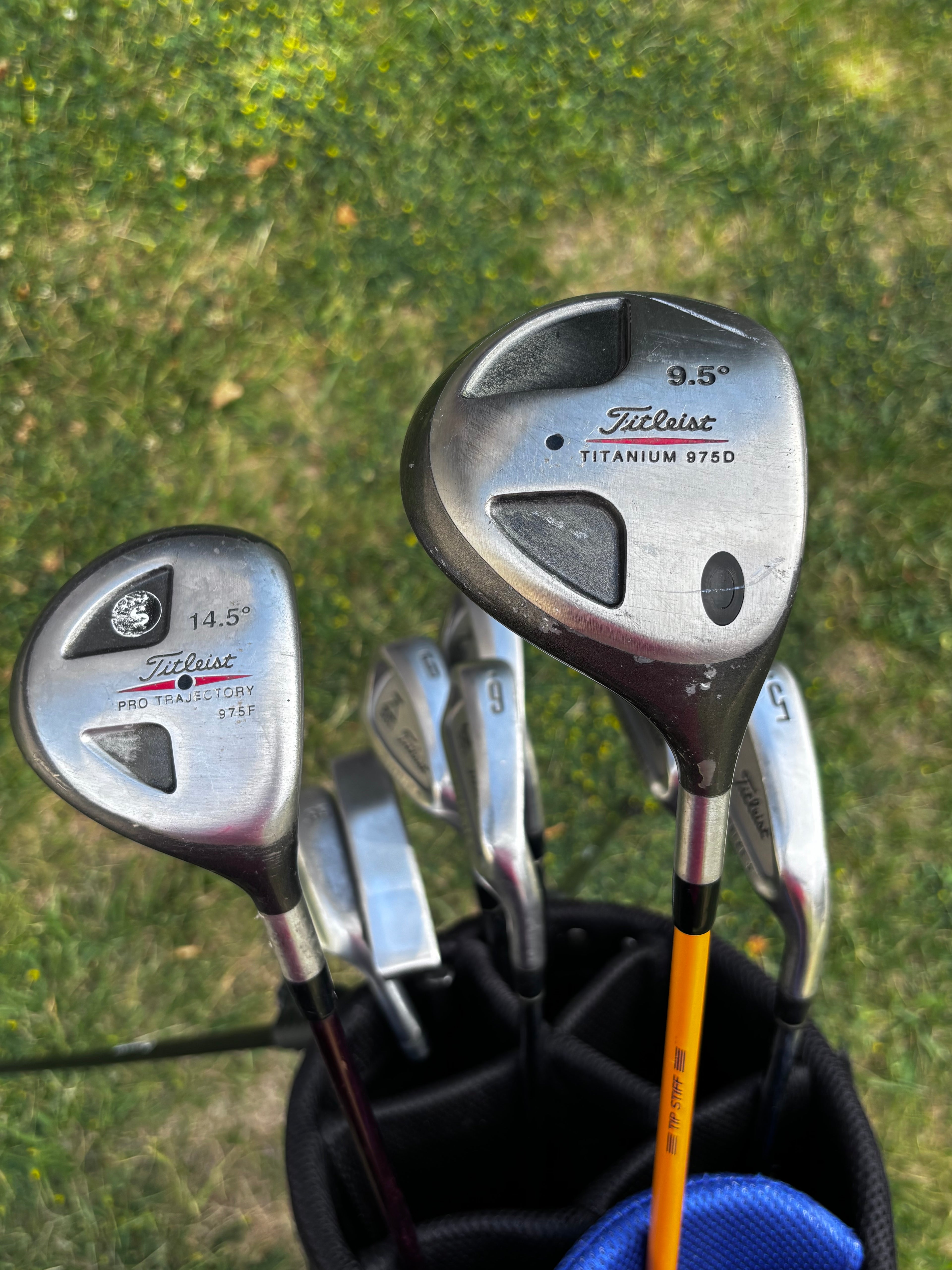 Premium Titleist Complete Golf Club Set & Slazenger Stand Bag - Men's RH