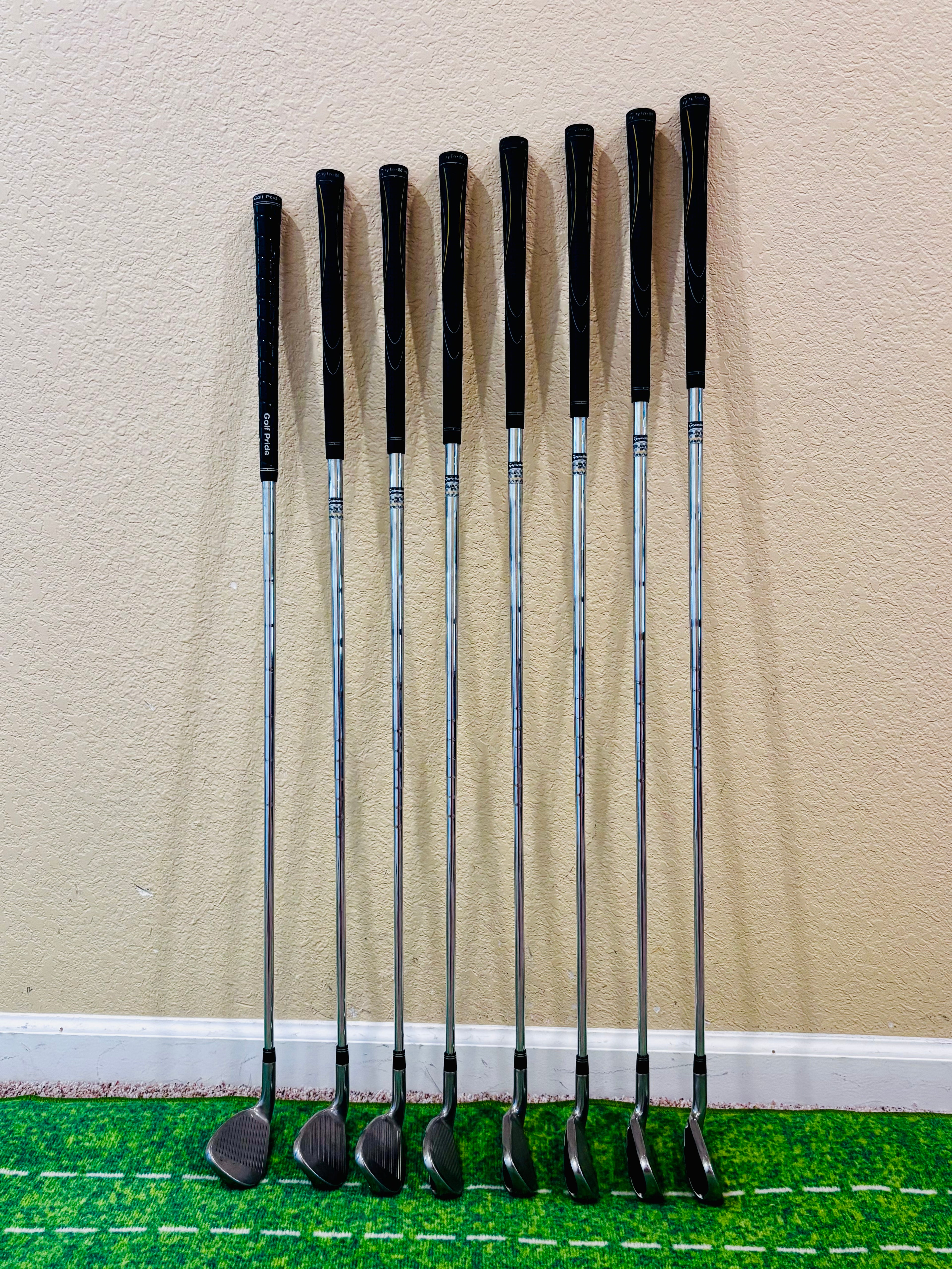 TaylorMade Burner Plus 8-Iron Set 4-PW + AW - Steel Shafts - Good Used Condition