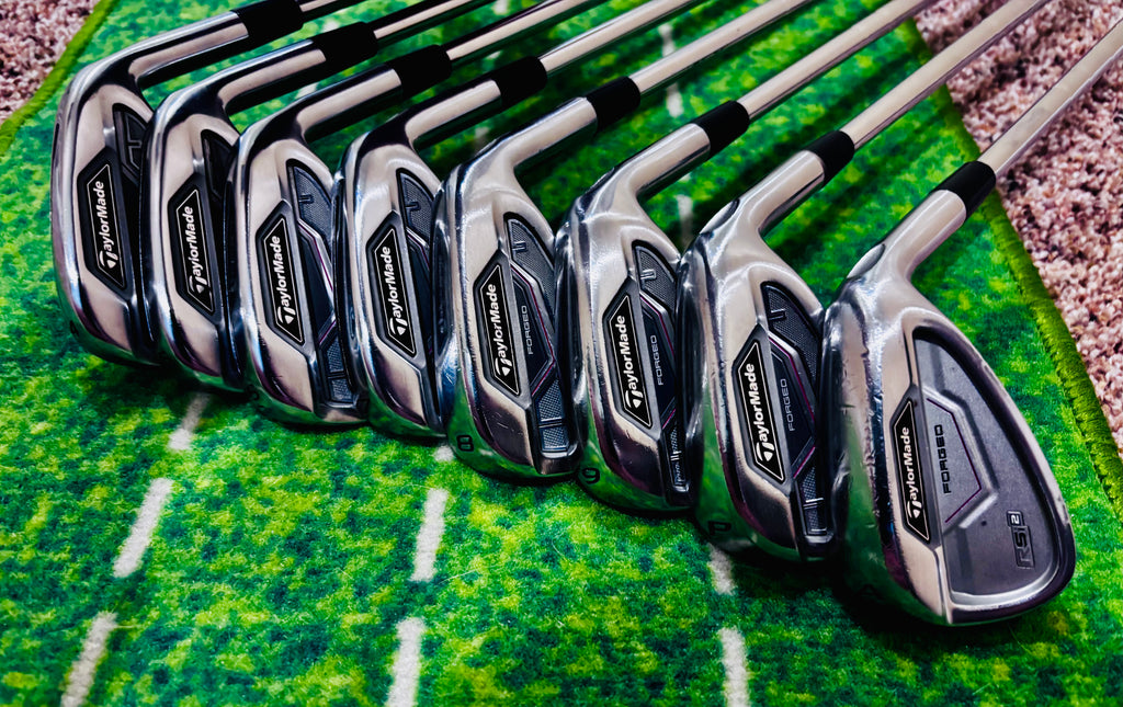 TaylorMade RSi 2 Forged Iron Set (4-PW+AW) – 8 Clubs – KBS Stiff Steel